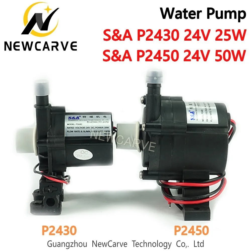S & A Бесщеточный насос постоянного тока P2430 P2450 24V 25W 50W 8.5l/min 13psi для промышленного