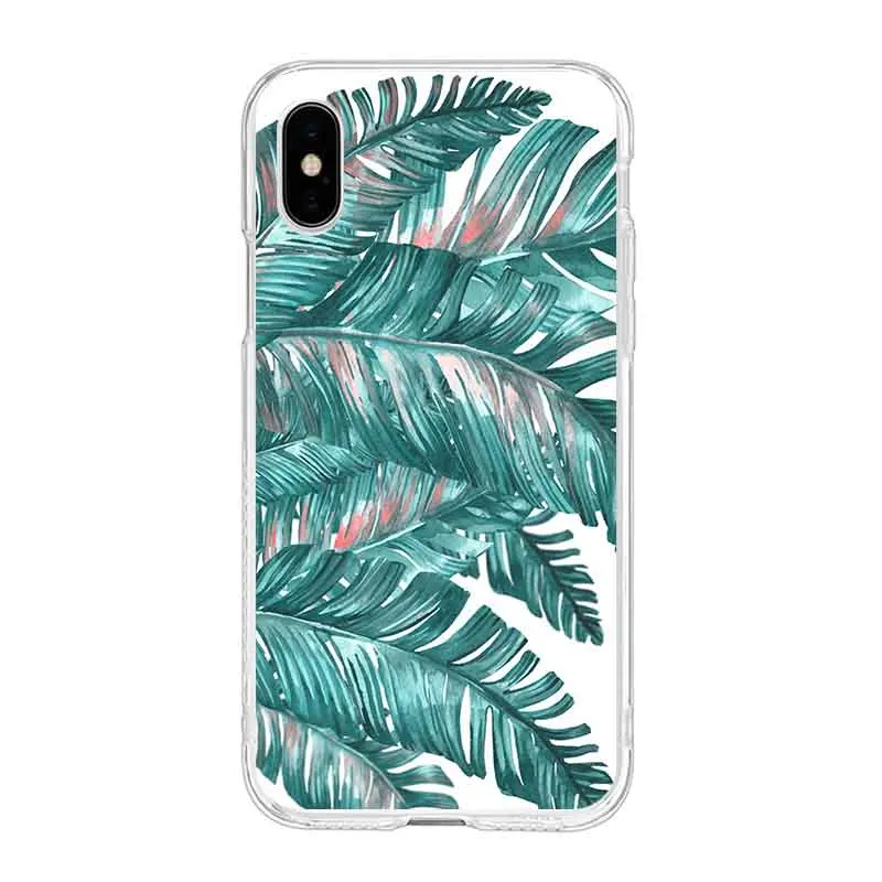 Fashion Vintage Floral Rose Flower Soft Clear TPU Phone Case For iPhone 6 6S Plus 7 7Plus 8Plus X 5s 4s C025 | Мобильные телефоны и