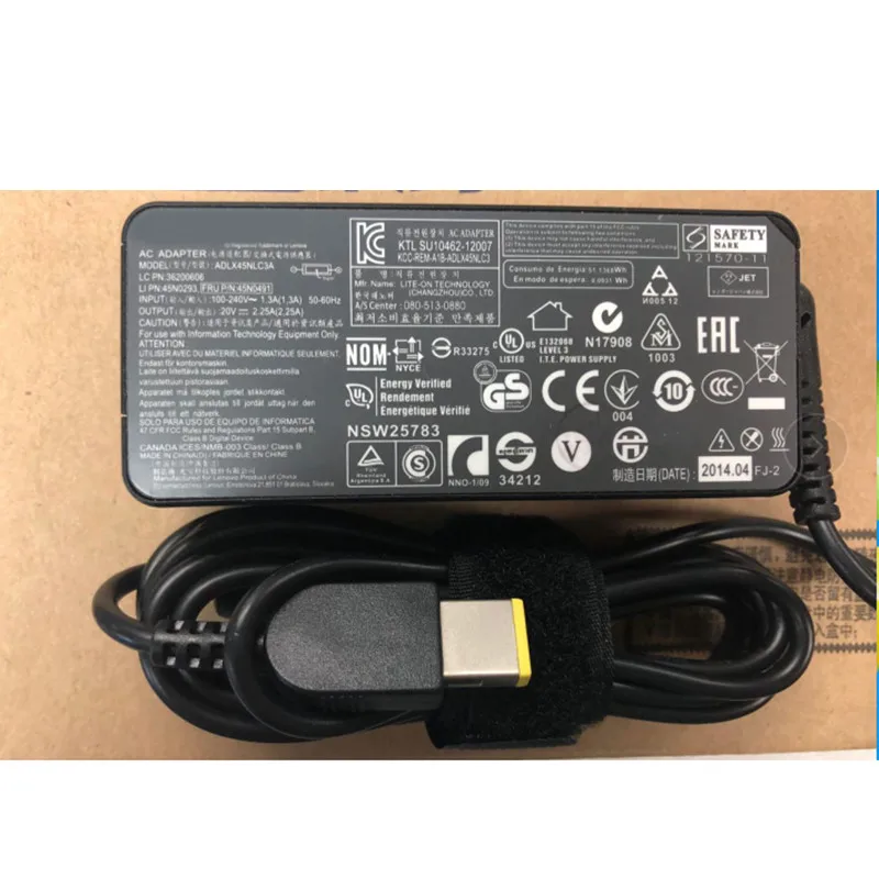 OEM для Lenovo Thinkpad E431 T440 X240 X250 X260 X270 адаптер зарядное устройство 45 Вт 20 7 9 a 5 *