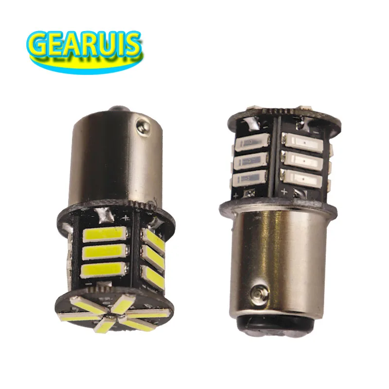 100X 1157 BAY15D стробоскопическая вспышка blink 21 SMD 7020 7014 светодиодный P21/5 Вт 1156 BA15S