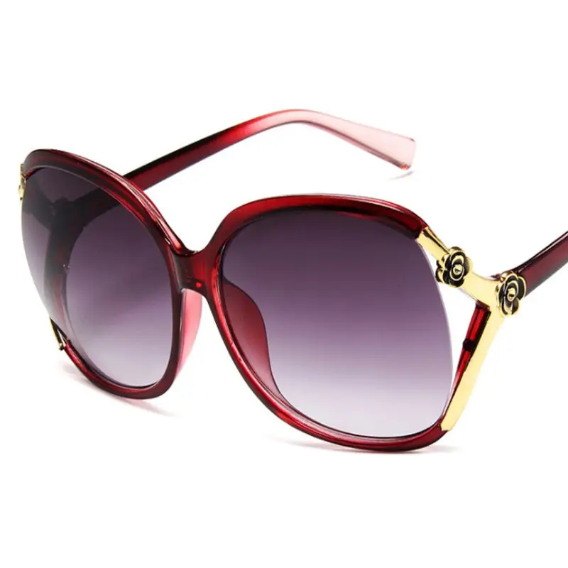 Лето 2021 модные солнцезащитные очки с перфорацией женские травой роскошные