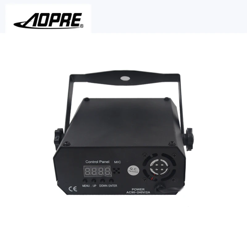 Лазерный сценический свет мини лазерный проектор эффект освещения с голосовым