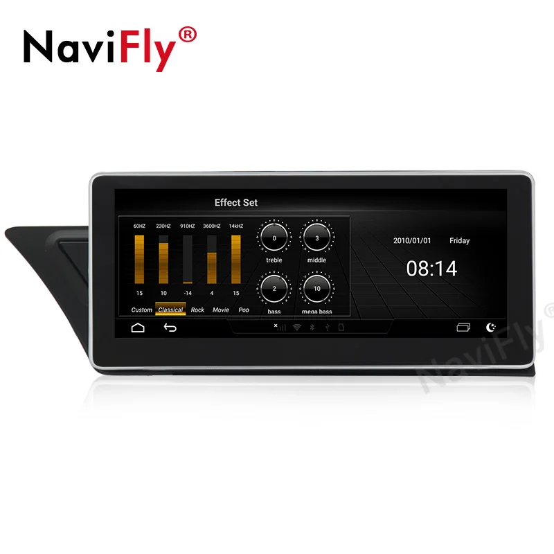 NaviFly Android система автомобиля радио мультимедиа палер для Audi A4 A5 2009- с 3G ram 32G rom wifi 4G BT