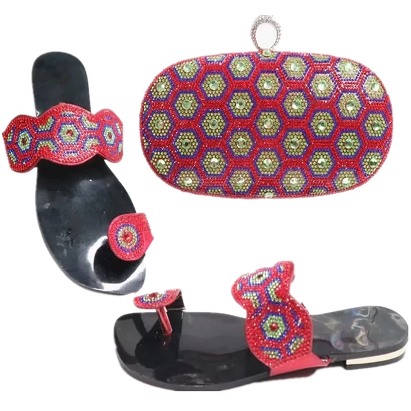 Женская обувь и сумка в комплекте зеленого цвета итальянском стиле Комплект из