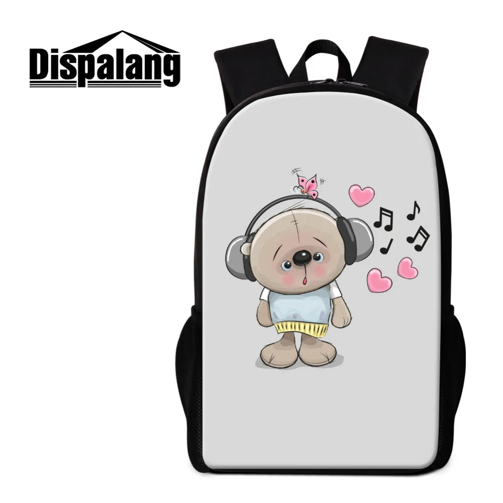 Dispalang для мужчин и женщин рюкзаки с милым рисунком пива школьные сумки девочек