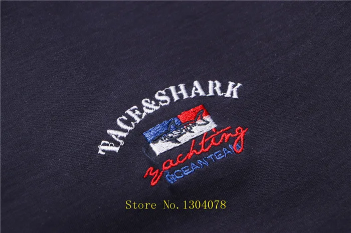 Бренд Tace& Shark polo, мужская одежда с коротким рукавом, летние мужские рубашки поло, модные дизайнерские высококачественные мужские рубашки поло с вышивкой