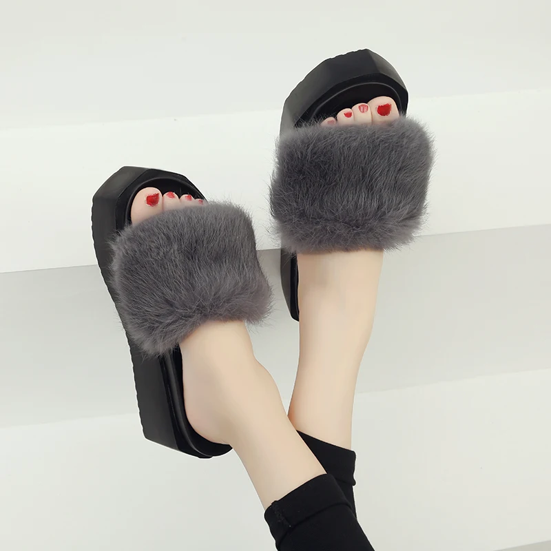 Роскошные женские босоножки на танкетке в европейском стиле уличные домашние