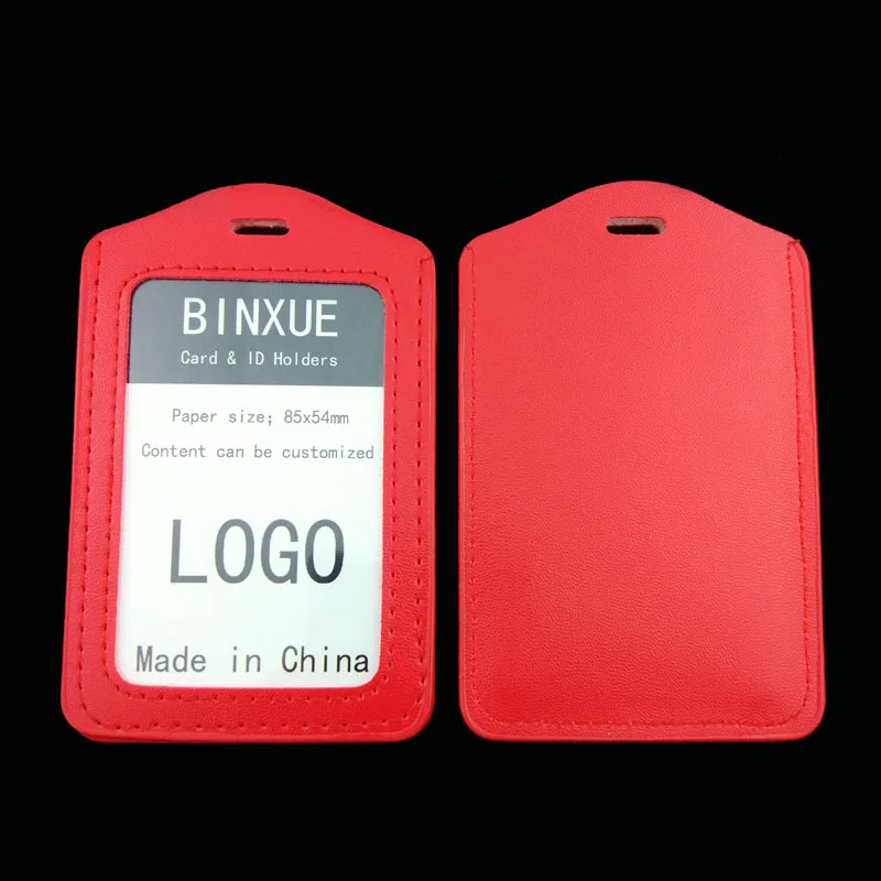 Чехол BINXUE для карт и удостоверений легко пристегивающийся идентификационный