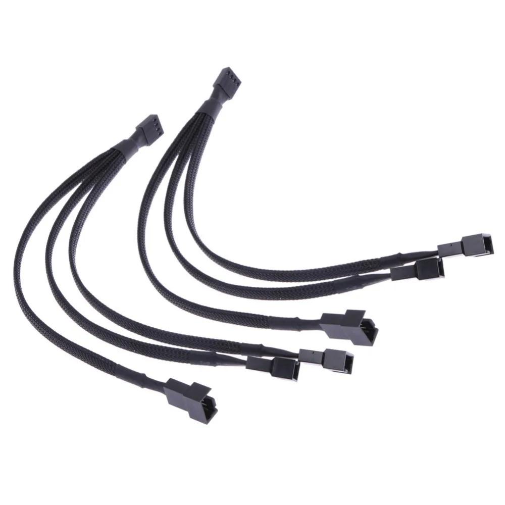 Высококачественный 6 дюймовый 4 контактный процессор Molex TX4 с 1 на 3 ШИМ чехол