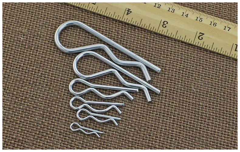 20PCS-M1.2*21 b-тип шплинтового шплинта, волновой шплинт, болт, шпилька, шпилька