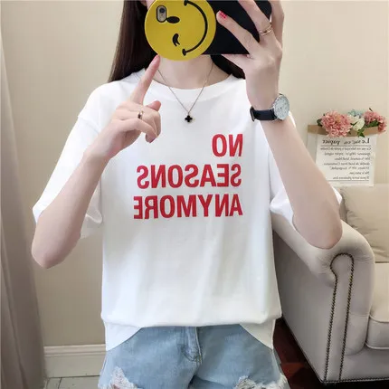 Женская футболка модная с коротким рукавом Новинка лета 2019 | одежда
