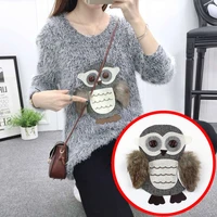 4pcs 2123cm sweater cloth embroidered owl patches accessories diy joker large patch applique cartoon style owl applique a1341