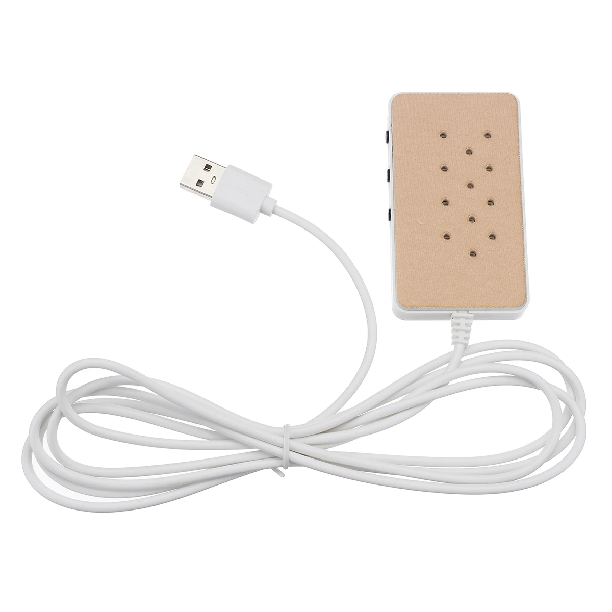 DC5V 12 светодиодный USB Инфракрасной сенсорной панели светодиодный терапии накладка из 630nm-660nm глубокое проникновение для облегчения боли в спине безопасный слуховые аппараты исцеления циркуляции