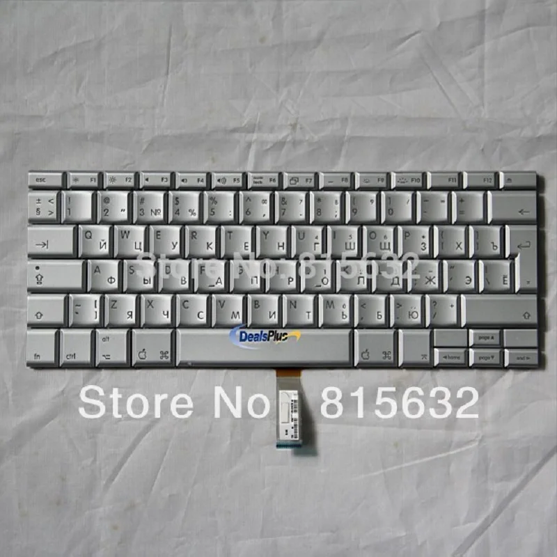 Фото Новый для APPLE Macbook Pro 17 &quotA1261 Российская Клавиатура TECLADO оптовая продажа!|keyboard