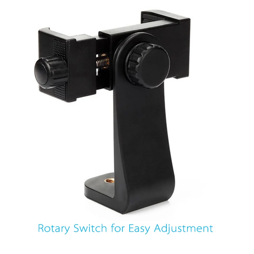 360 Degree Rotation Phone Clip Universal Enlarge Clamp Support Tripod Monopod Selfie Stick for iPhone Samsung Xiaomi | Электроника