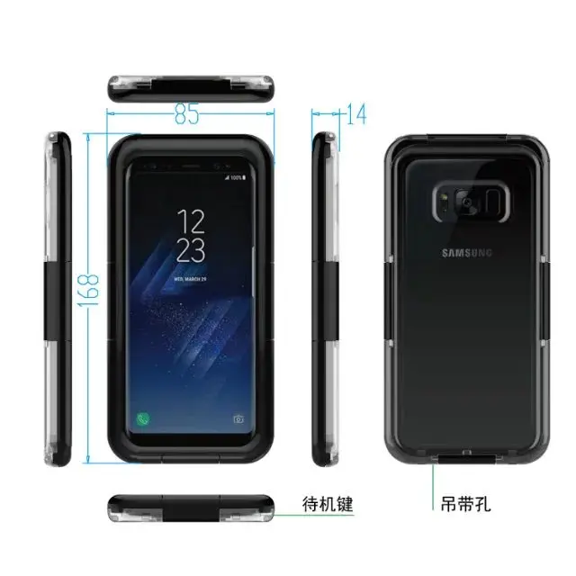 HiLaw водонепроницаемый IP68 ударопрочный жесткий чехол для Samsung Galaxy S8 Plus полная