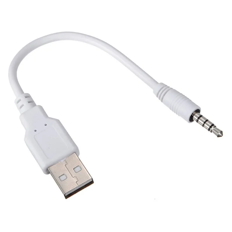 Белый 3 5 мм USB кабель для синхронизации данных зарядное устройство аудиоразъем iPod