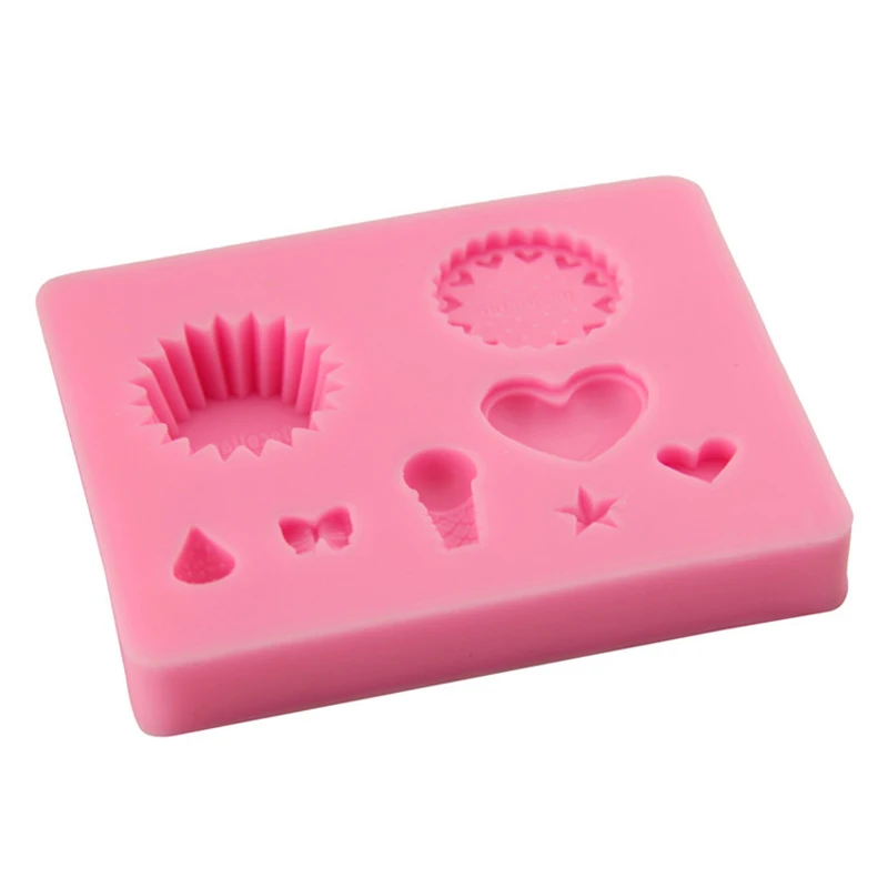 Десерты силиконовые формы торт шоколад Мыло Плесень Фондант выпечки украсить