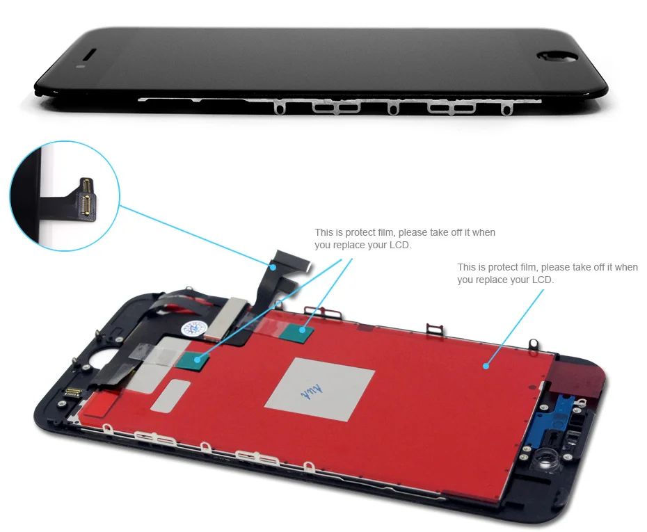 Новинка, качественный ЖК-экран PINZHENG AAAA, для iphone 8 Plus сенсорный ЖК-дисплей, сменный ЖК-экран 8 Plus