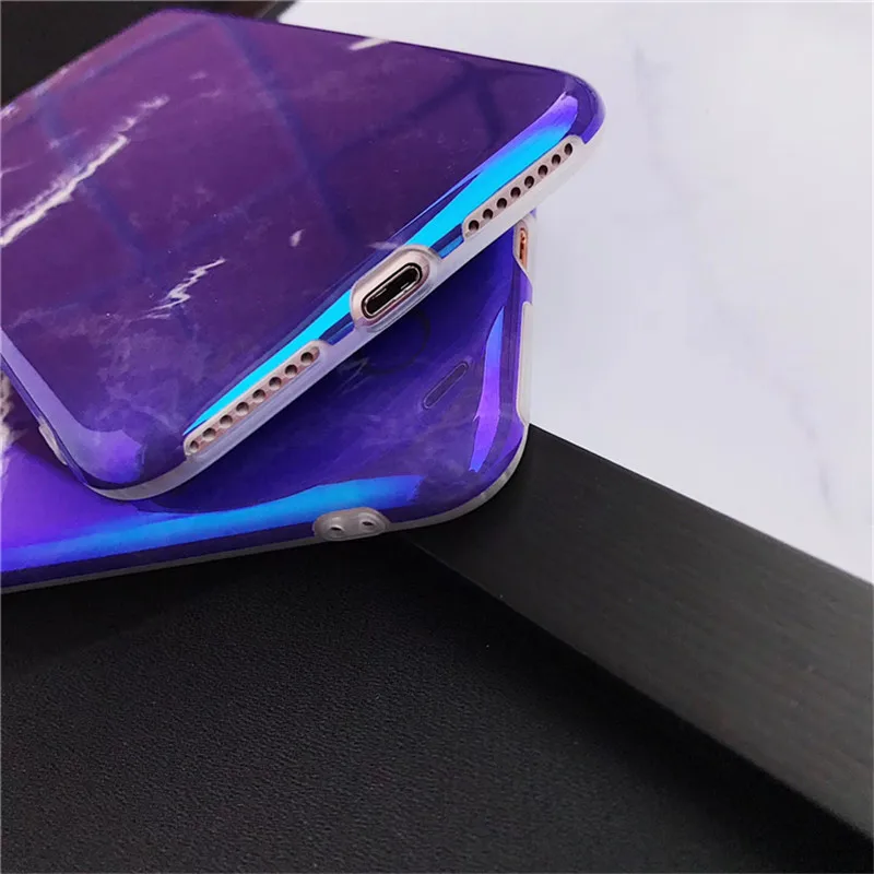 LANCASE Laser Cover For iPhone 6S Case Glitter Marble Soft TPU 6 Plus Silicone Shiny Glossy Capa | Мобильные телефоны и