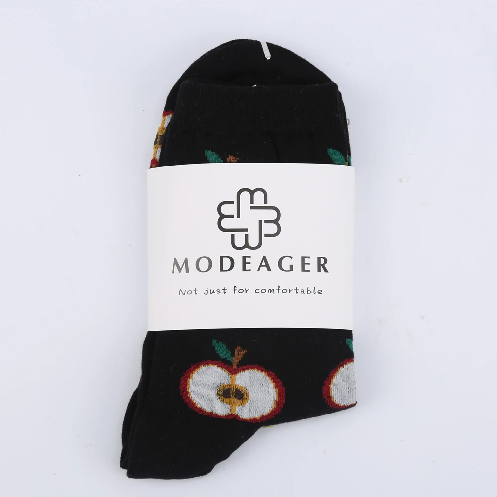 Модные Мультяшные милые носки Modeager для суши торта хлеба авокадо женские с едой