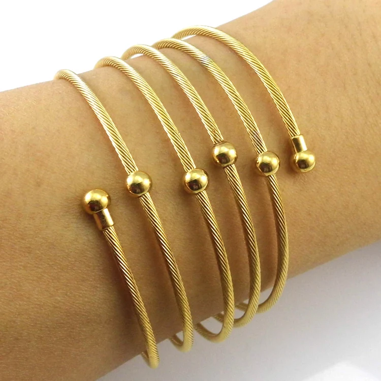 Браслет женский из проволочной сетки с желтым золотом 2016|bangles fashion|fashion banglebracelet