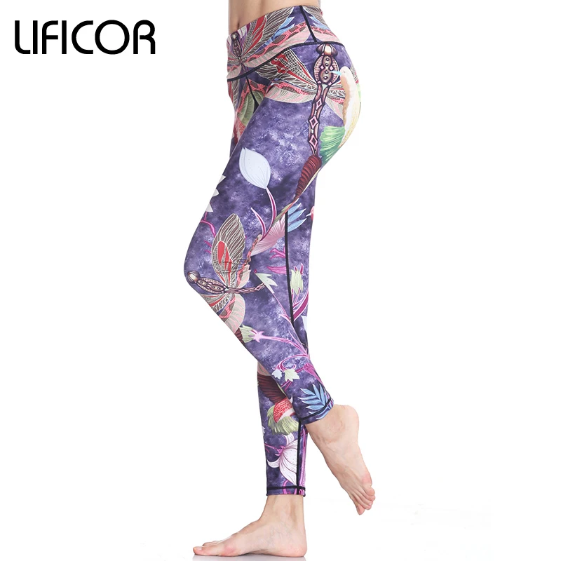 Женские спортивные штаны леггинсы для фитнеса и йоги спортивная одежда женские