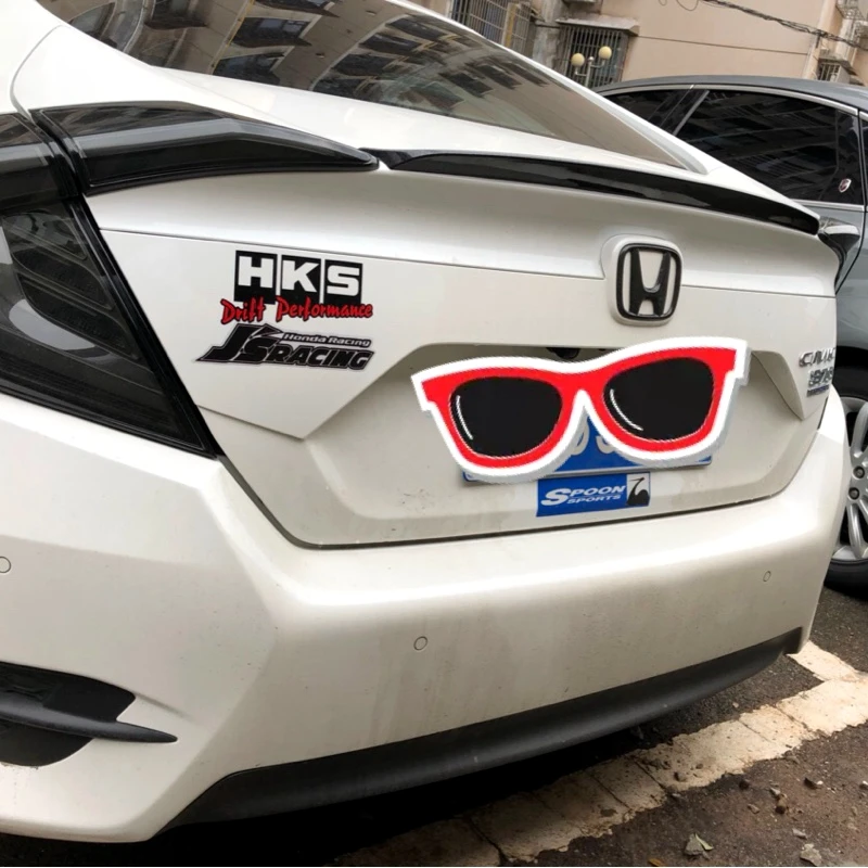 Для Honda Civic задний спойлер багажника Высокое качество ABS Материал грунтовка цвет украшение в виде хвостового крыла для Civic
