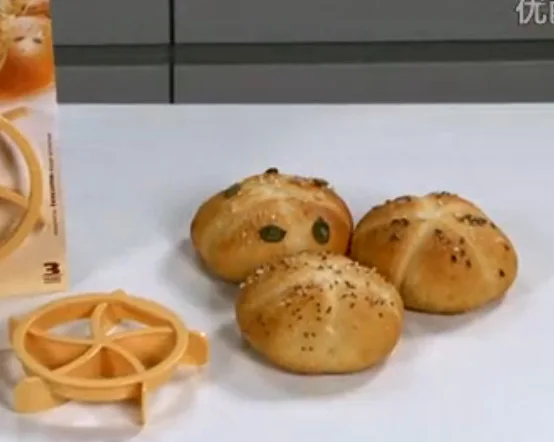 100 шт./лот вкусные самодельные хлебопекарные рулоны форма для хлеба линии кайзера