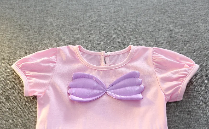 Хлопковые Платья для девочек Детский костюм косплея Софии одежда с мультяшным