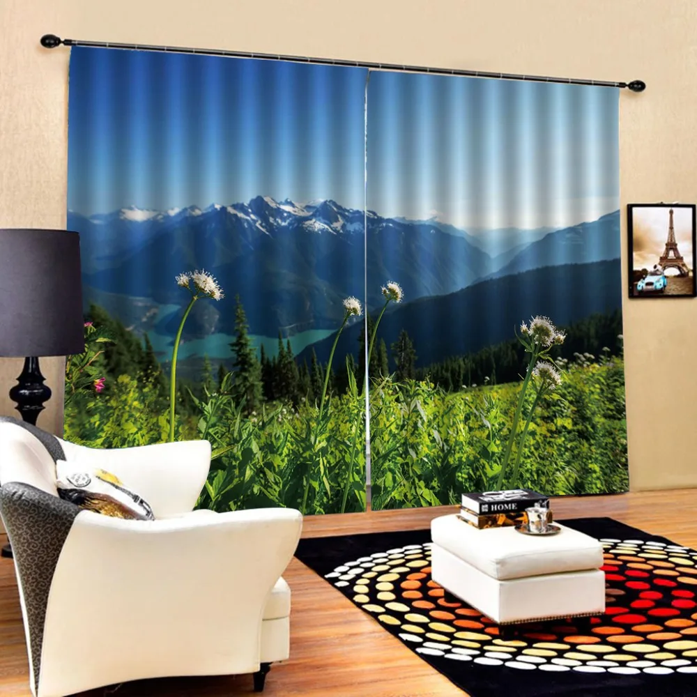 Занавески для гостиной высококачественные занавески 3d на заказ тканевые с