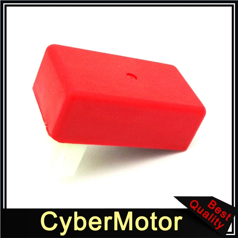 Красная 6 контактная Коробка зажигания переменного тока CDI для 50cc 90cc 110cc 125cc 150cc 160cc