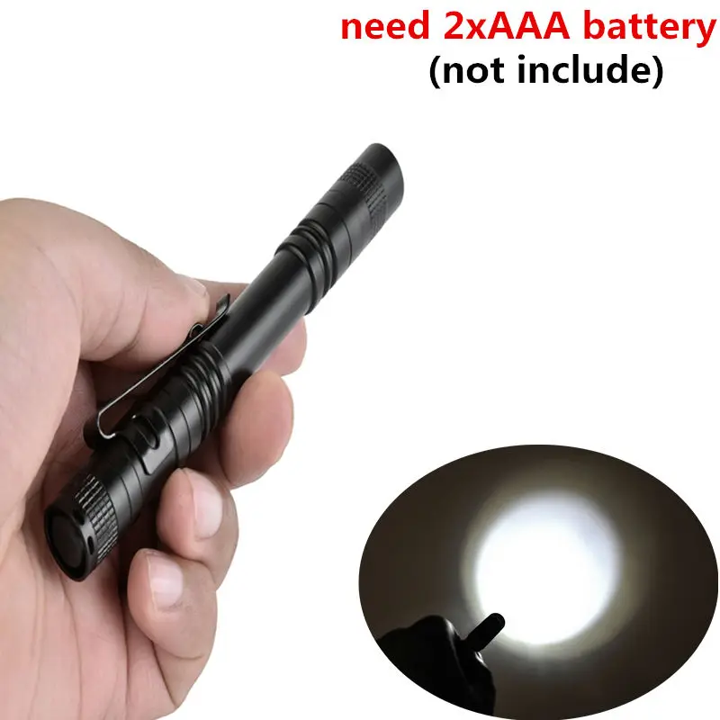 WANTYE портативные Пальчиковый фонарик мини светодиодный XM L XPE R3 вспышка света 250LM