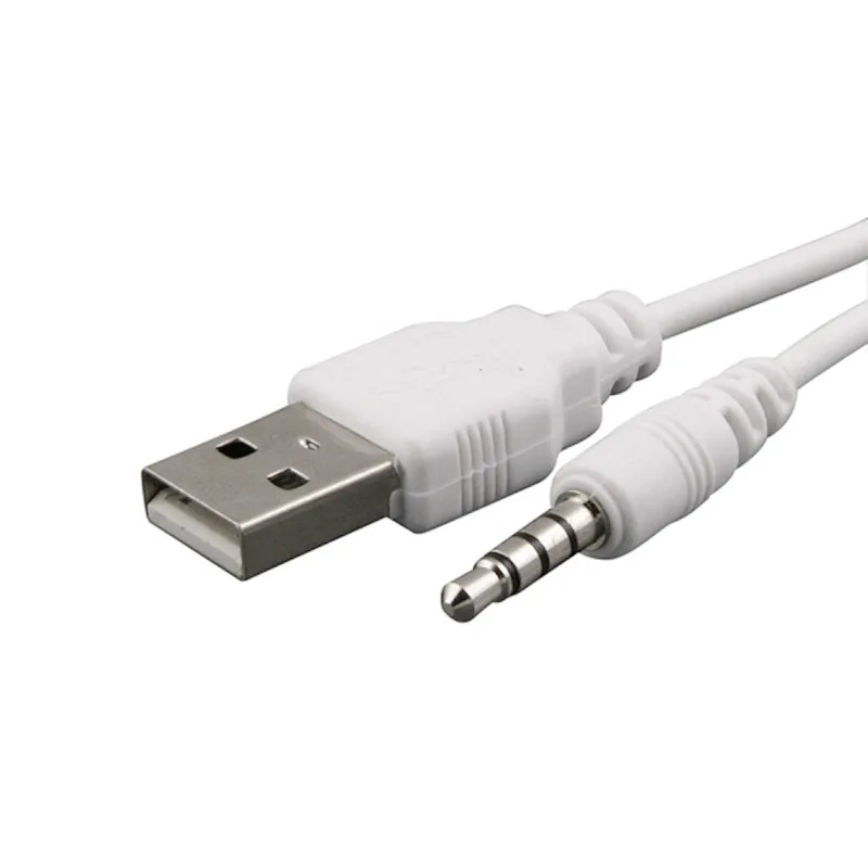 Аудиокабель-переходник со штекером AUX 3 5 мм на USB 2 0 для Apple Ipod MP3 | Компьютеры и офис