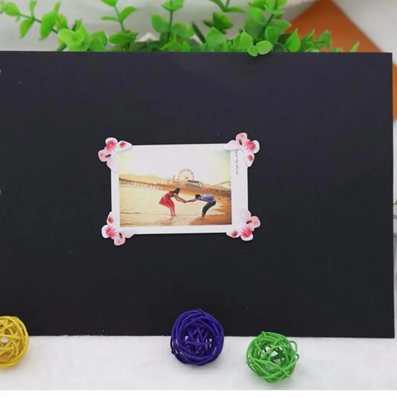 Мультяшные милые наклейки-уголки для фото DIY Детский фотоальбом скрапбук альбом 24 шт/лист