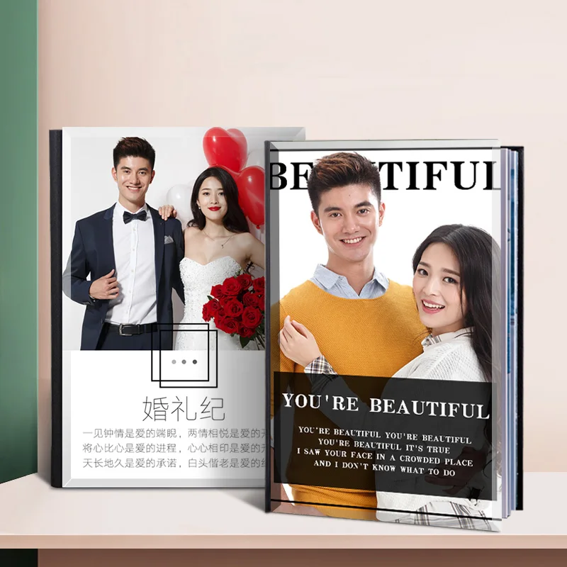 Mayeemoon Crystal photo Album for wedding photo