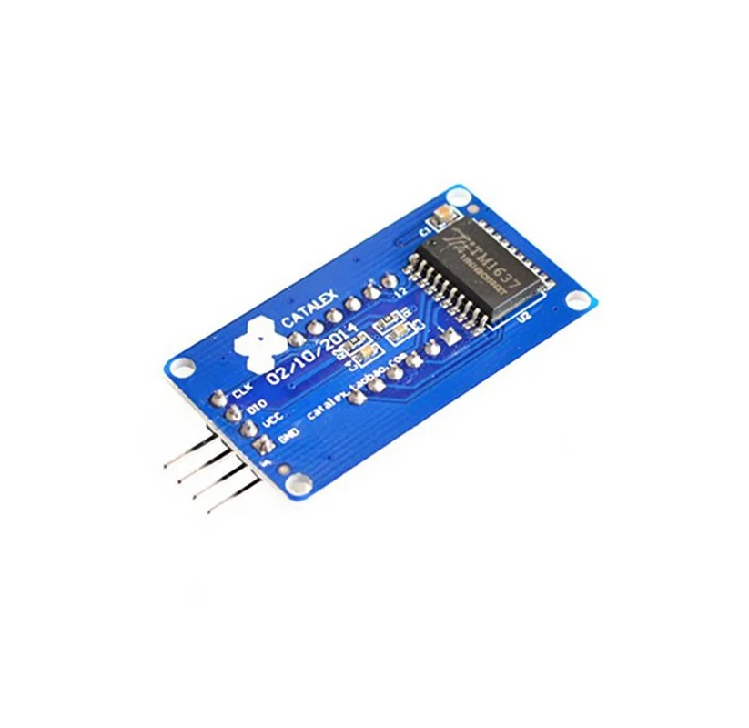 5 * TM1637 светодиодный модуль дисплея для Arduino 7 сегментов 4 бит 0 36 дюйма часы красный