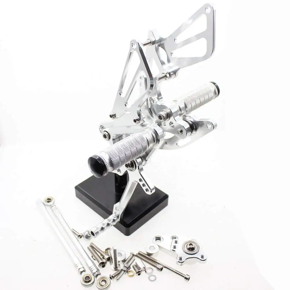 Для Honda CBR600RR мотоцикл подножки ЧПУ Регулируемая Rearset подставки для ног CBR 600RR CBR600 RR 2007 2008 подножки для езды на велосипеде