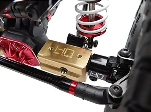 Горячие гонки SCXT12AW латунная ось вес AR44/SCX10 II 70 г SCXT12AW
