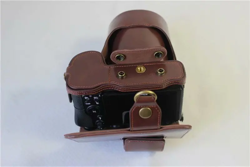 Сумка для камеры чехол из искусственной кожи nikon Z6 Z7 крышка с прямой зарядкой +