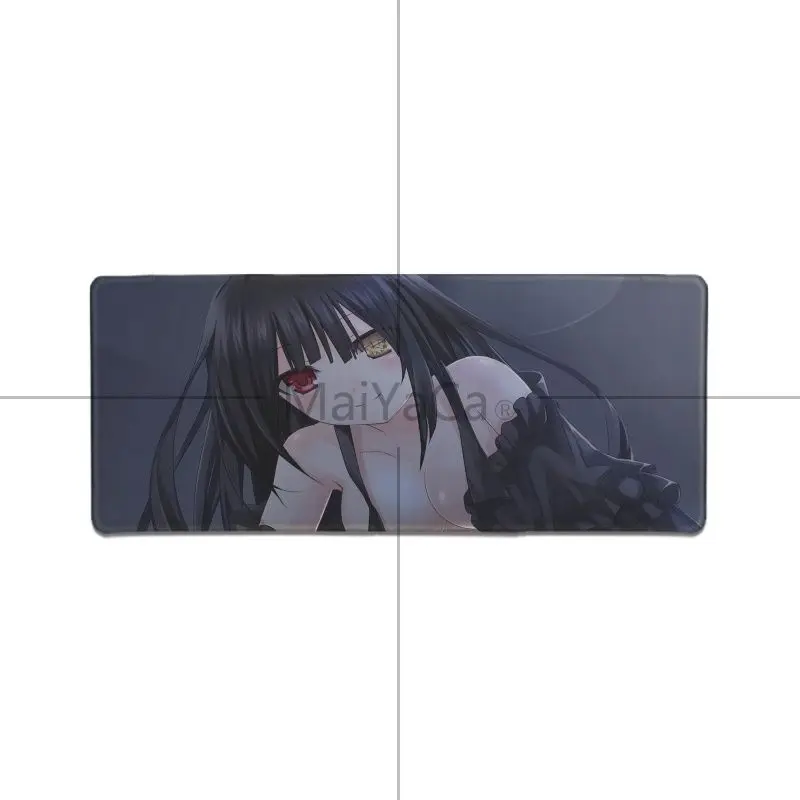 MaiYaCa DATE A LIVE Tokisaki Kurumi аниме уникальный настольный коврик игровой для мыши большой