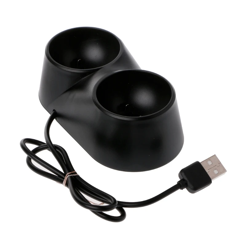 Двойная USB зарядная док-станция Подставка для PS4 playstation 4 VR PSVR контроллер