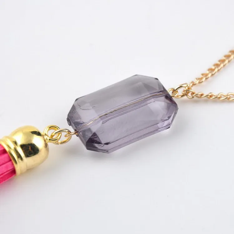Женское ожерелье с подвеской длинное в Корейском стиле из акрилового
