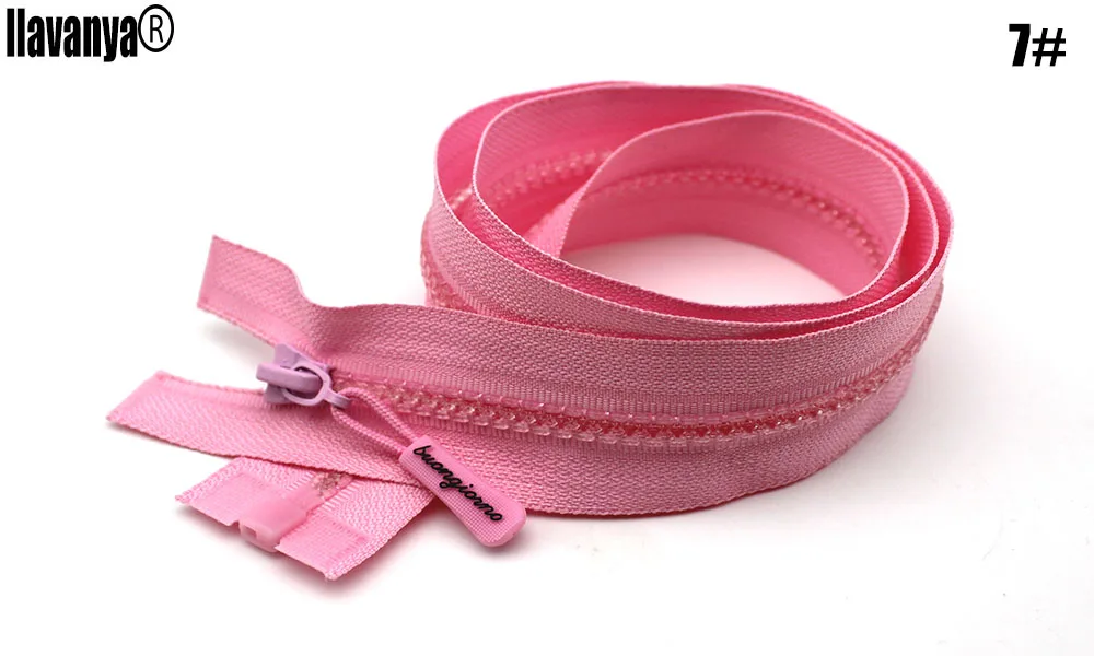 1 шт. много красочные пластиковые молнии молния открытым концом для шитья