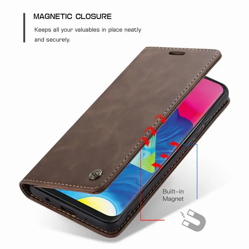 Магнитный флип чехол для samsung Galaxy A10 A 10, кожаный чехол в стиле ретро, чехол для телефона, роскошный держатель для карт, кошелек, чехол на самсунг A10