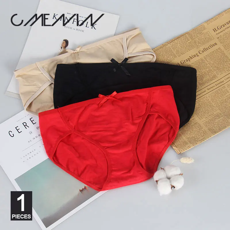 CMENIN нижнее белье женские трусики стринги кружева танга бикини femme одноцветные