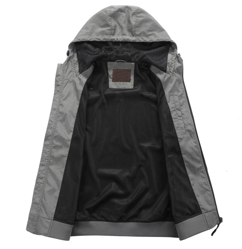 LONMMY верхняя одежда с капюшоном мужские куртки и пальто уличная jaqueta masculina хип хоп
