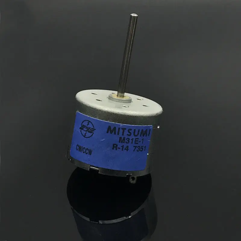 Микро двигатель MITSUMI M31E 1 постоянного тока 5 В 3 в 7 6 6800 об/мин мини RF 310 мотор