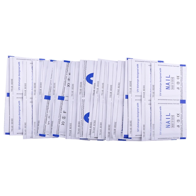 HNM 100 шт. средство для снятия гель лака обертывания маникюрные Лаки инструменты