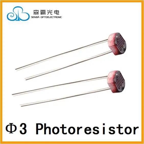 3 мм компакт диски фотопроводящие клетки/фоторезистор/LDR